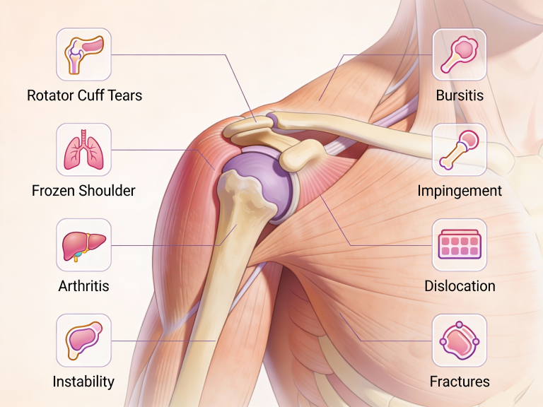 8 Most Common Shoulder Problems and How to Identify Them Early
