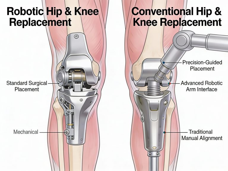 Robotic vs Conventional Hip & Knee Replacement: Which One Should You Choose?