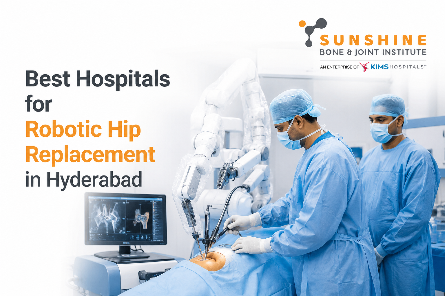 Best Hospitals for Robotic Hip Replacement in Hyderabad